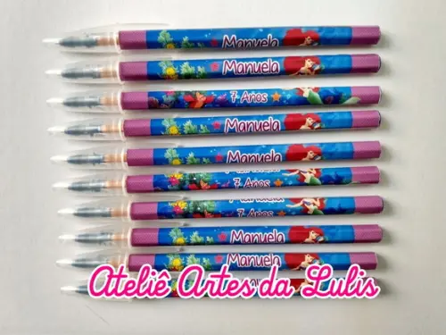 Caneta Personalizada a Pequena Sereia