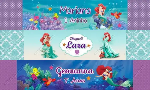Caneta Personalizada a Pequena Sereia