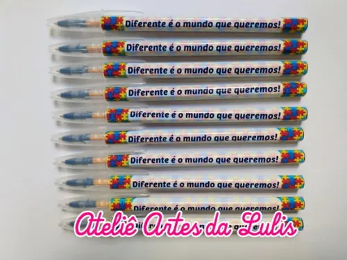 Caneta Personalizada Autismo