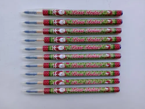 Caneta Personalizada Boas Festas