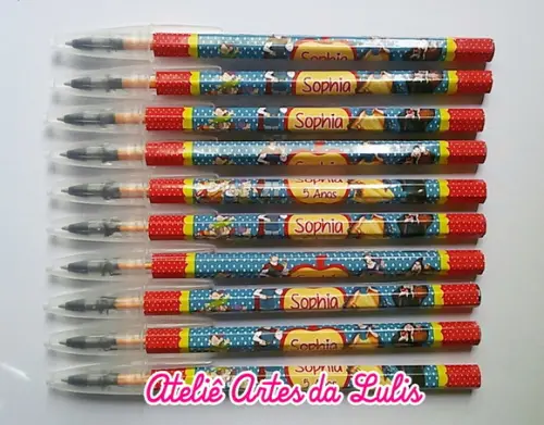 Caneta Personalizada Branca de Neve