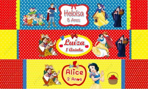 Caneta Personalizada Branca de Neve