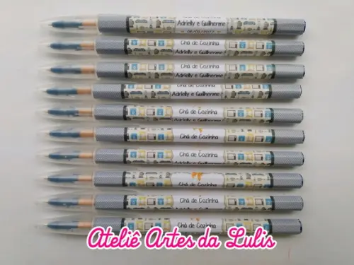 Caneta Personalizada Chá de Cozinha