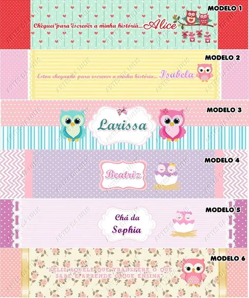 Caneta Personalizada Corujinha