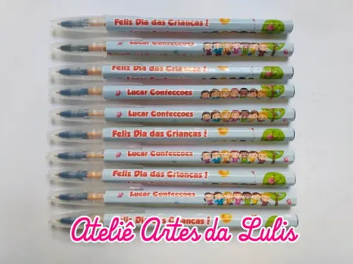 Caneta Personalizada Dia das Crianças