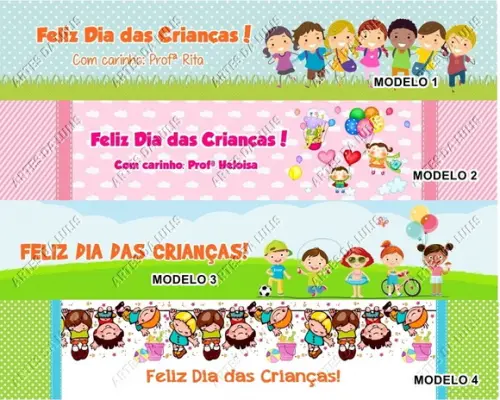 Caneta Personalizada Dia das Crianças