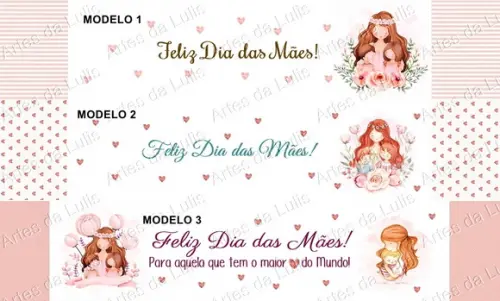 Caneta Personalizada Dia das Mães
