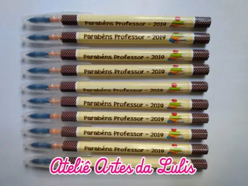 Caneta Personalizada Dia dos Professores
