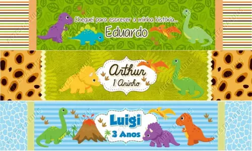 Caneta Personalizada Dinossauro Baby Menino