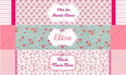 Caneta Personalizada Floral