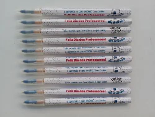 Caneta Personalizada Flork Dia dos Professores