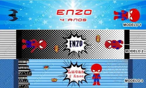 Caneta Personalizada Homem Aranha
