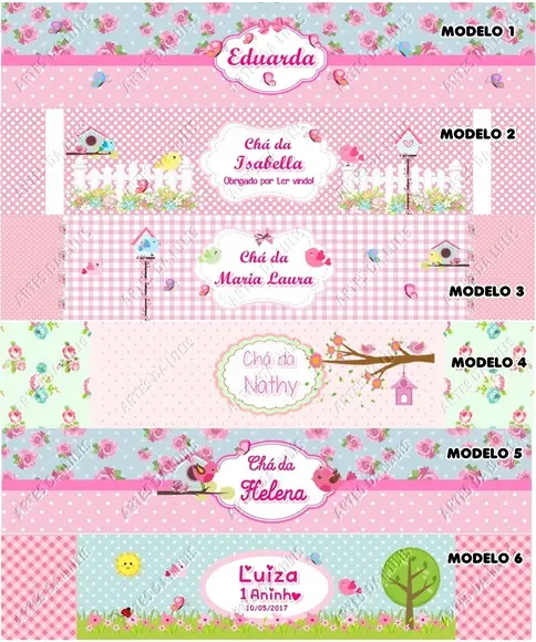 Caneta Personalizada Jardim Encantado