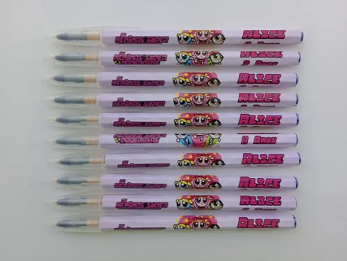 Caneta Personalizada Meninas Superpoderosas