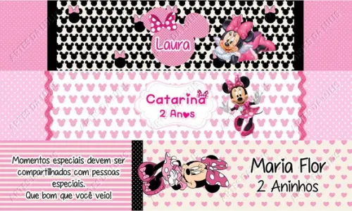 Caneta Personalizada Minnie