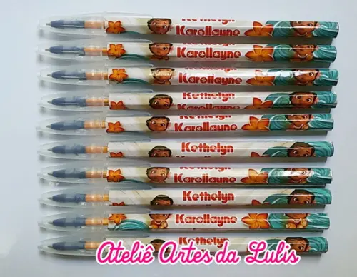 Caneta Personalizada Moana Baby