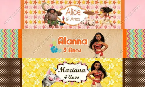 Caneta Personalizada Moana