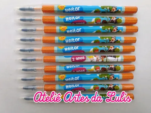 Caneta Personalizada Mundo Bita