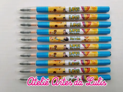 Caneta Personalizada Mundo Bita