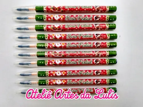 Caneta Personalizada Natal