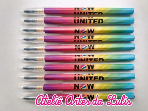 Caneta Personalizada Now United