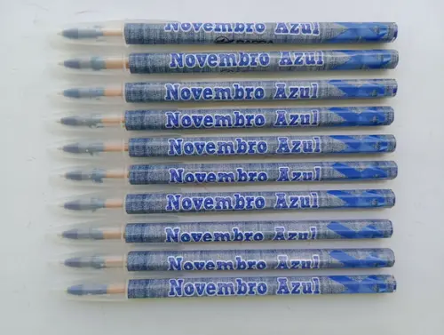 Caneta Personalizada Novembro Azul