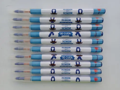 Caneta Personalizada Novembro Azul