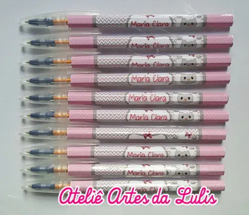 Caneta Personalizada Ovelhinha Menina
