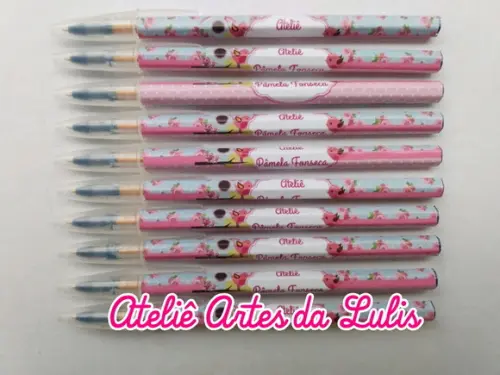 Caneta Personalizada Passarinho