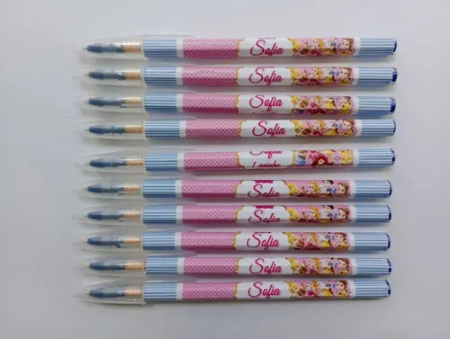 Caneta Personalizada Princesas Disney Baby
