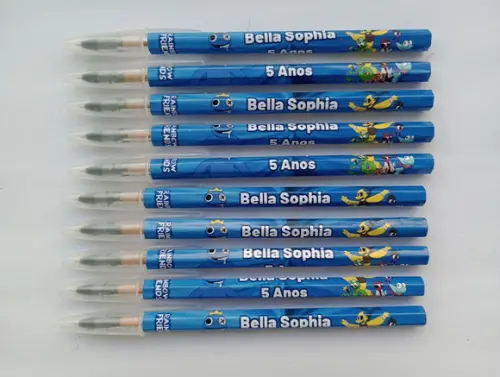 Caneta Personalizada Rainbow Friends