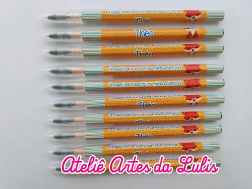 Caneta Personalizada Raposinha Menino