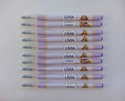 Caneta Personalizada Rapunzel