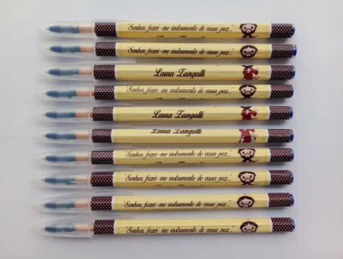 Caneta Personalizada Santinhos