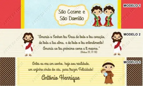 Caneta Personalizada Santinhos