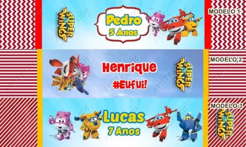 Caneta Personalizada Super Wings