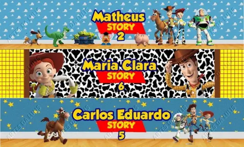 Caneta Personalizada Toy Story