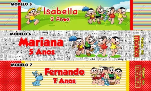 Caneta Personalizada Turma da Monica