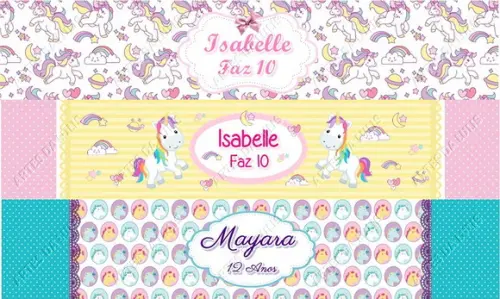Caneta Personalizada Unicórnio