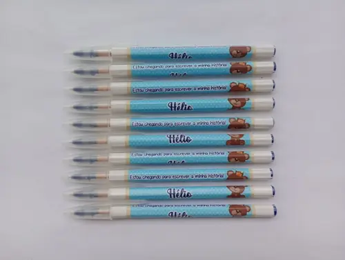 Caneta Personalizada Ursinho Rei