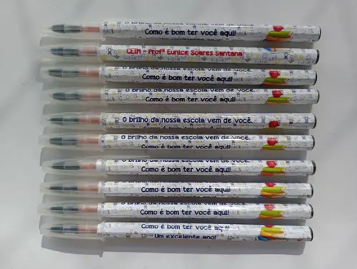 Caneta Personalizada Volta as Aulas