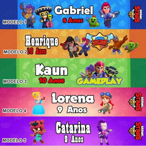 Estojo Brawl Stars Personalizado
