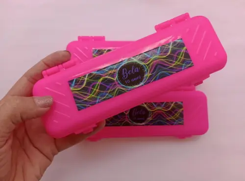 Estojo Festa Neon Personalizado