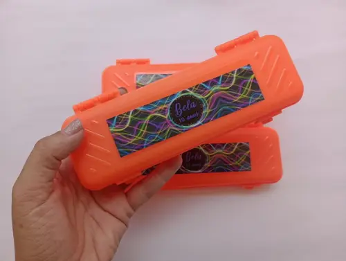 Estojo Festa Neon Personalizado