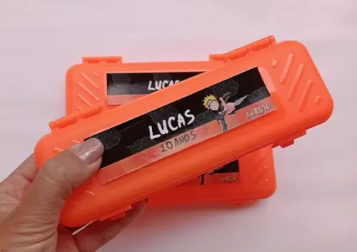 Estojo Naruto Personalizado