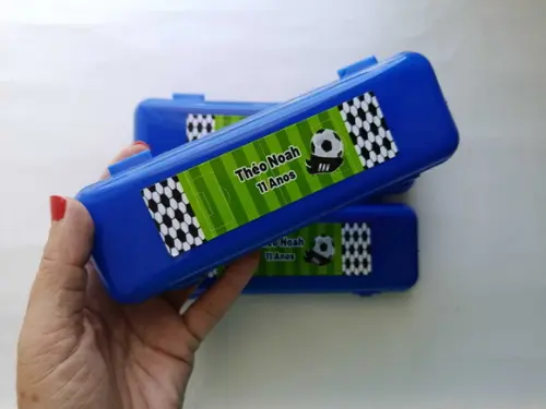 Estojo Personalizado Futebol
