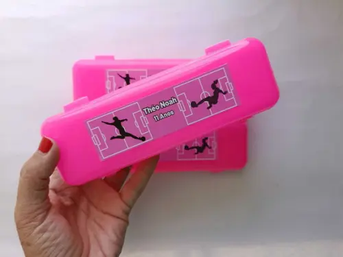 Estojo Personalizado Futebol Menina