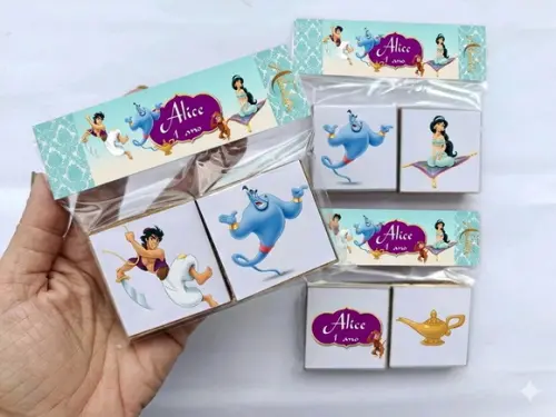 Jogo da Memória em mdf Personalizado Aladdin