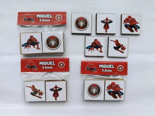 Jogo da Memória em mdf Personalizado Homem Aranha