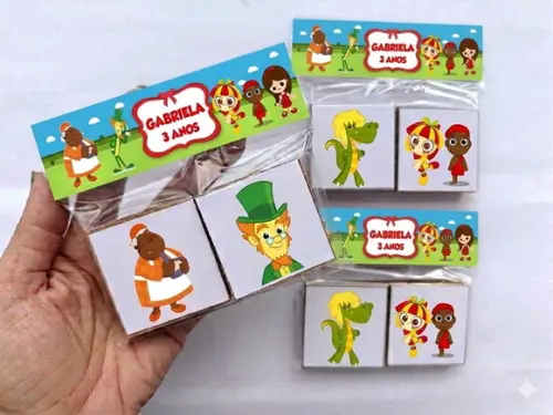 Jogo da Memória Personalizado Sitio do Pica Pau Amarelo